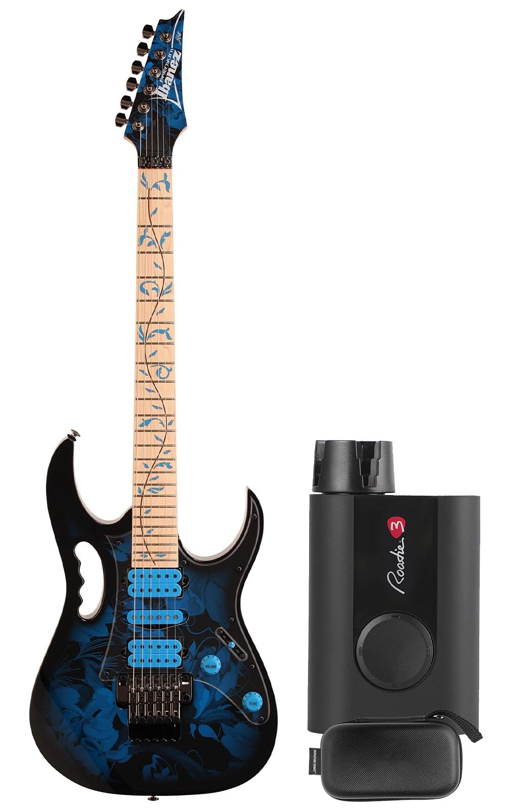 Amazon.com: Ibanez JEM77P Electric Guitar With Gig Bag and Roadie